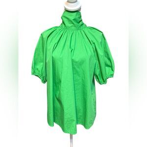 CARYN LAWN ryan bow top in green one size